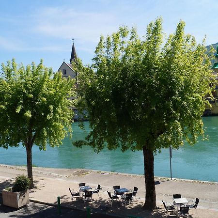 Hotel Du Rhone 塞塞尔 外观 照片